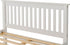 Monaco 4FT6 Bed Low Foot End - White
